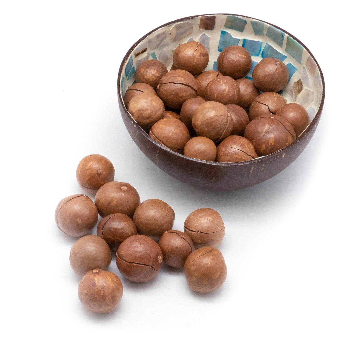 Noix de macadamia, sans coques, non décortiquées, 1 kg, sac