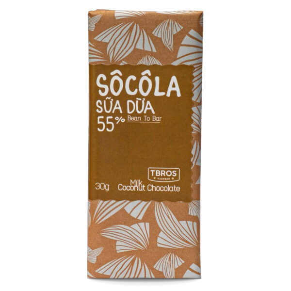 Chocolat Lait de coco 55%