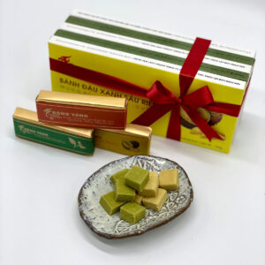 Gateaux aux haricots mungo trio - original matcha durian