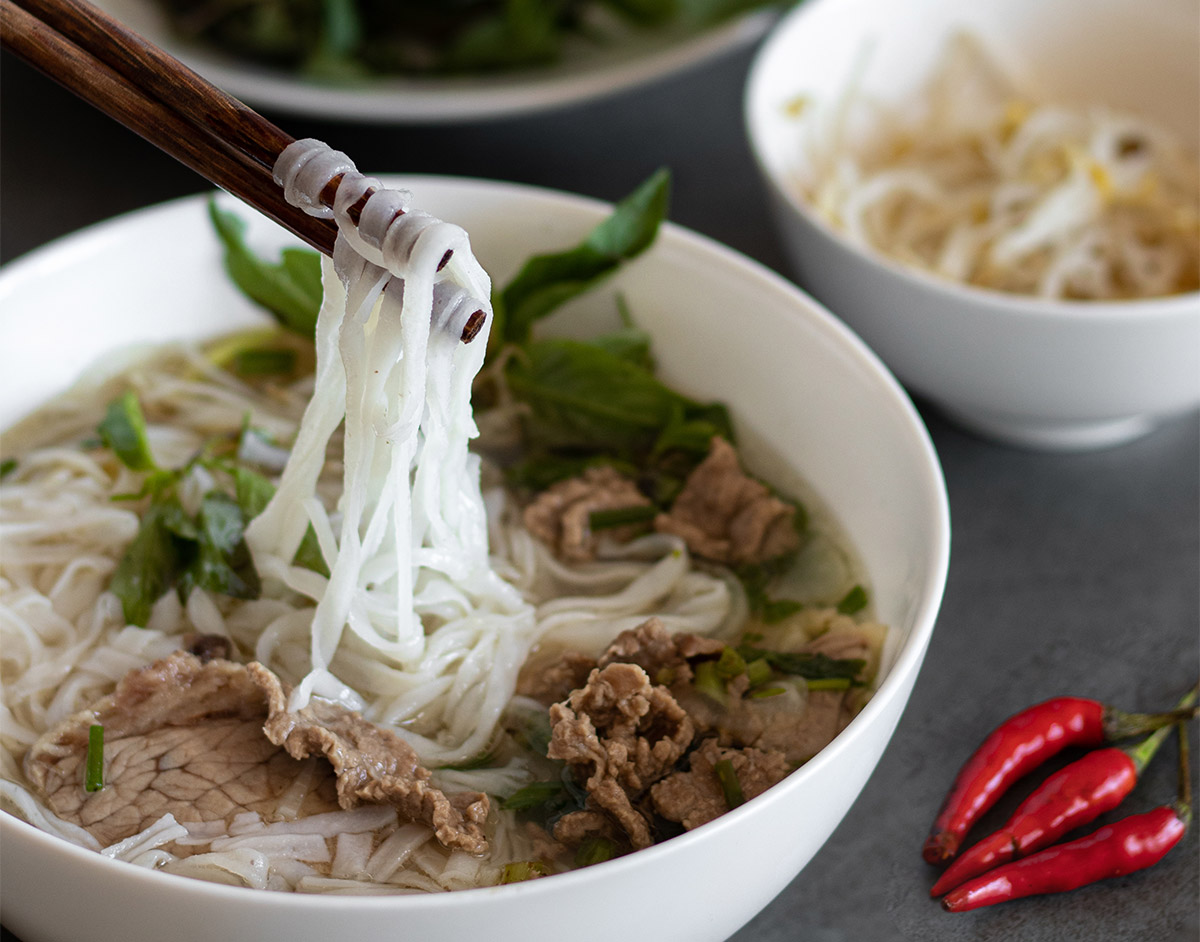 Trésor du Vietnam - salade de vermicelles de riz, Cuisinez